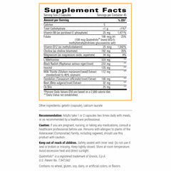Integrative Therapeutics Lipotropic Complex capsules for liver support.