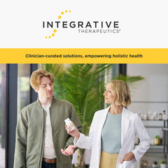 Integrative Therapeutics Magnesium Glycinate Plus packaging on shelf signaling dairy-free and gluten-free option