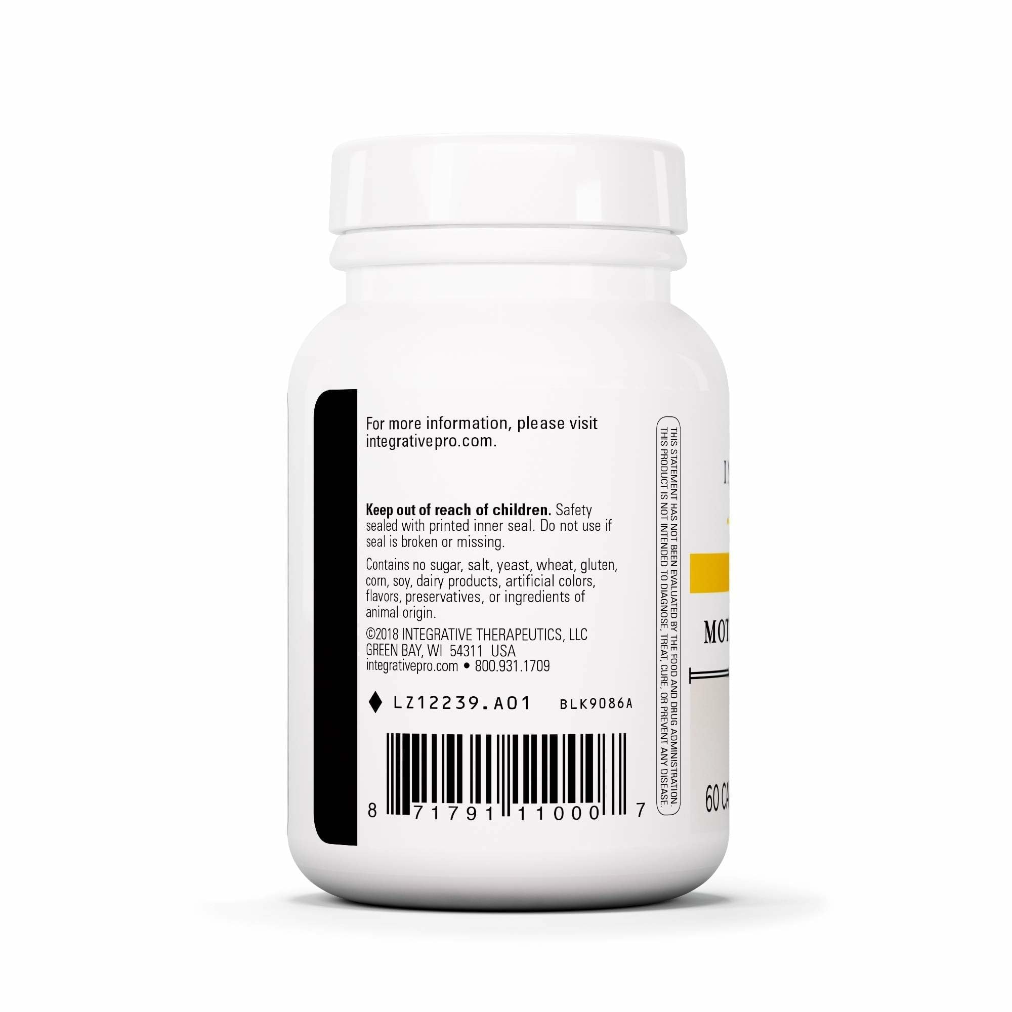 Close-up shows artichoke and ginger extracts highlighted on the label.