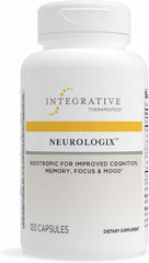 Neurologix bottle front from Integrative Therapeutics showing focused design for daily use