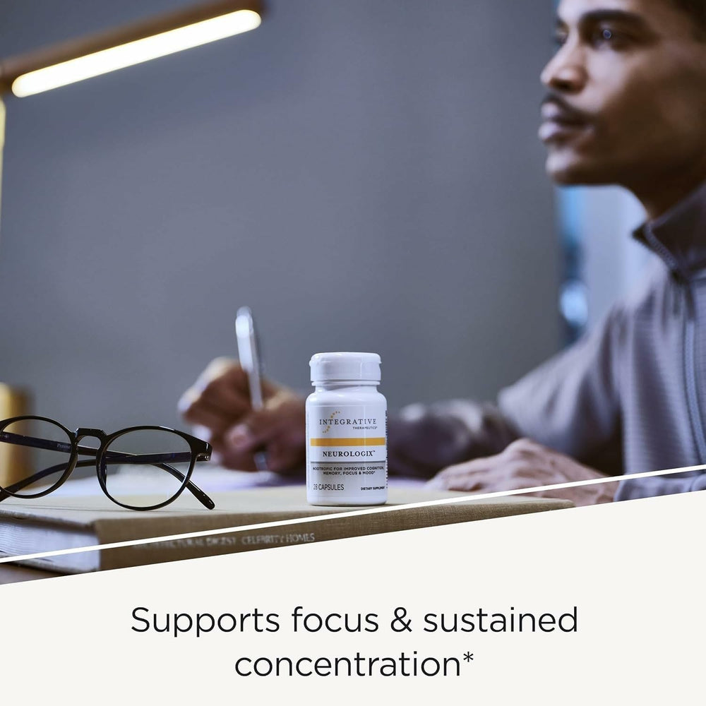 Integrative Therapeutics Neurologix label confirms vegan, gluten-free, dairy-free formulation