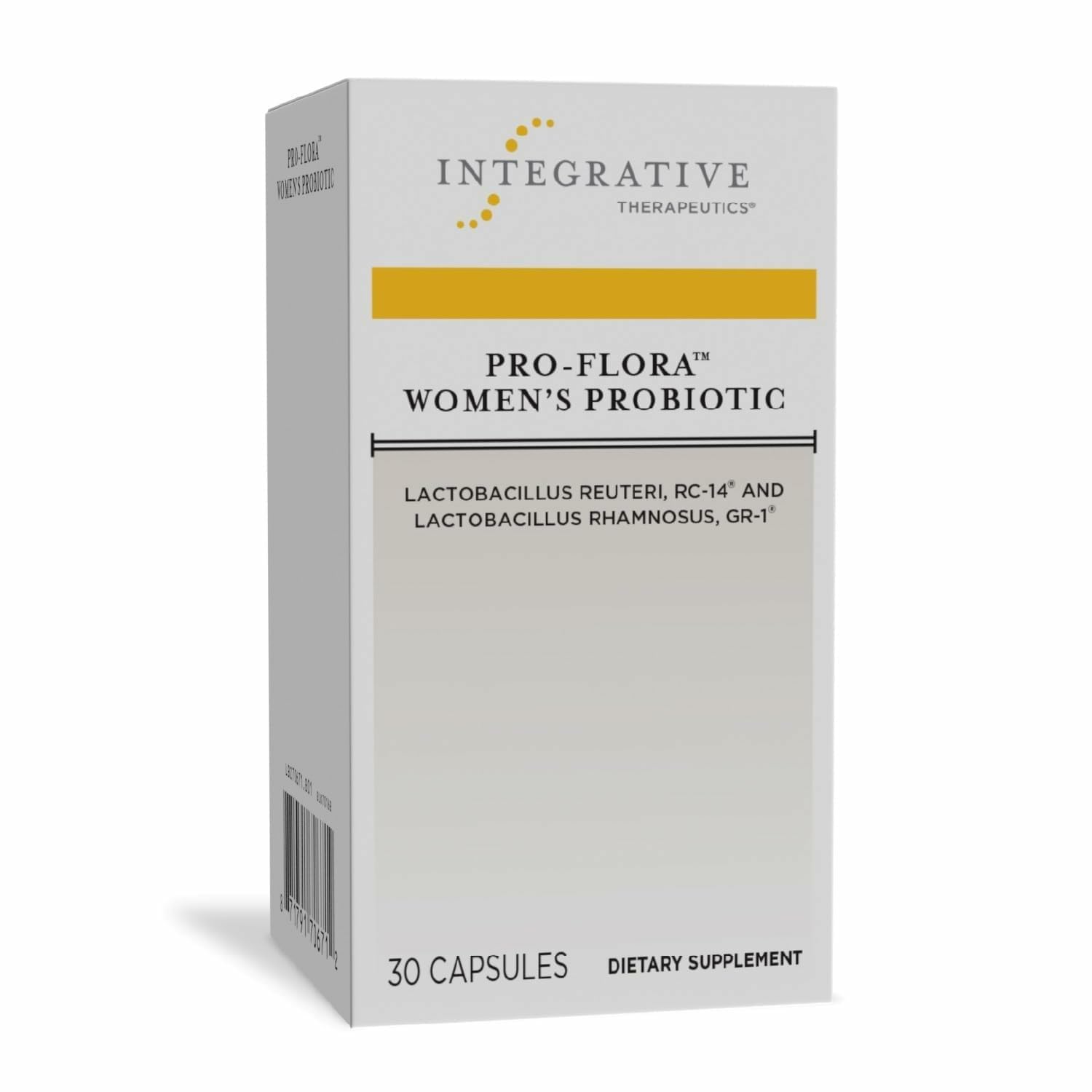Integrative Therapeutics Pro-Flora bottle for daily feminine health support