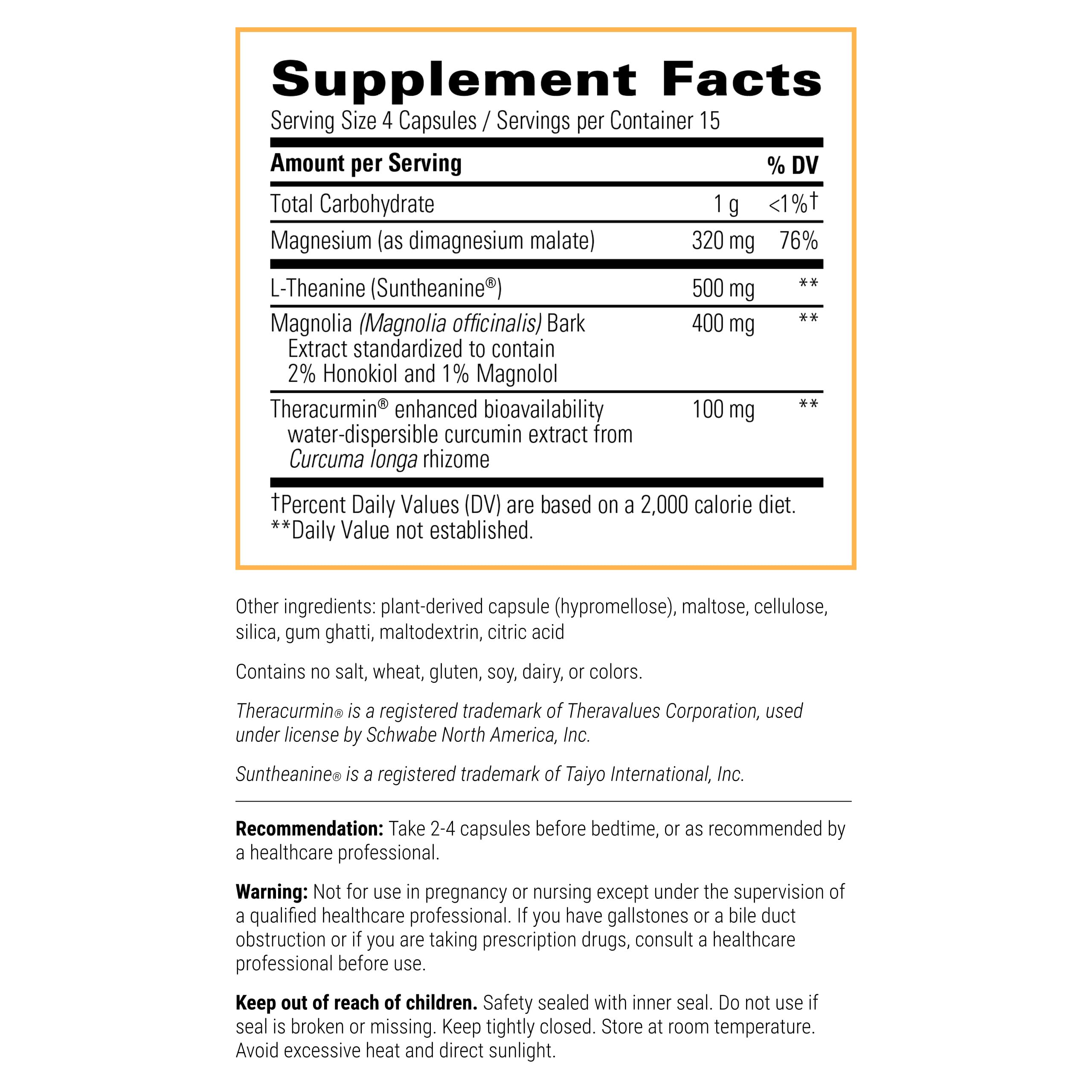 Pro-Som capsules featuring L-theanine and magnesium for calm sleep support.
