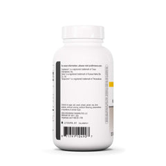 Product label close-up of ProThrivers Wellness Flavonoid Complex, dairy-free formulation.