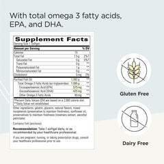 Integrative Therapeutics Pure Omega Ultra HP soft gels close up for convenient daily intake.