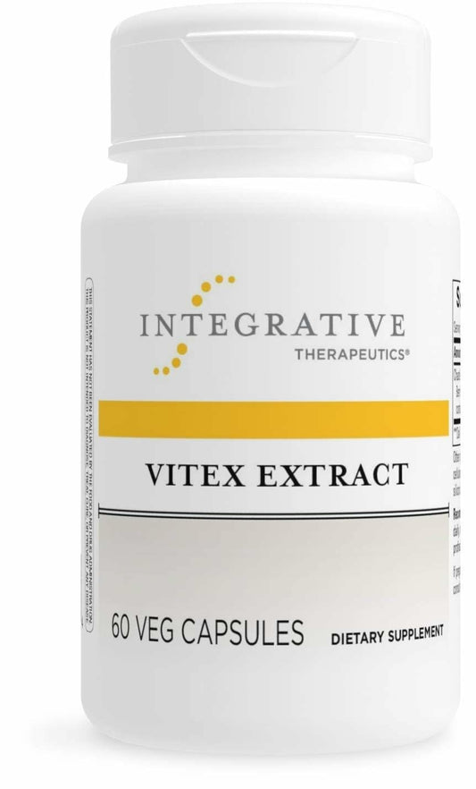 Integrative Therapeutics Vitex Extract bottle for PMS support