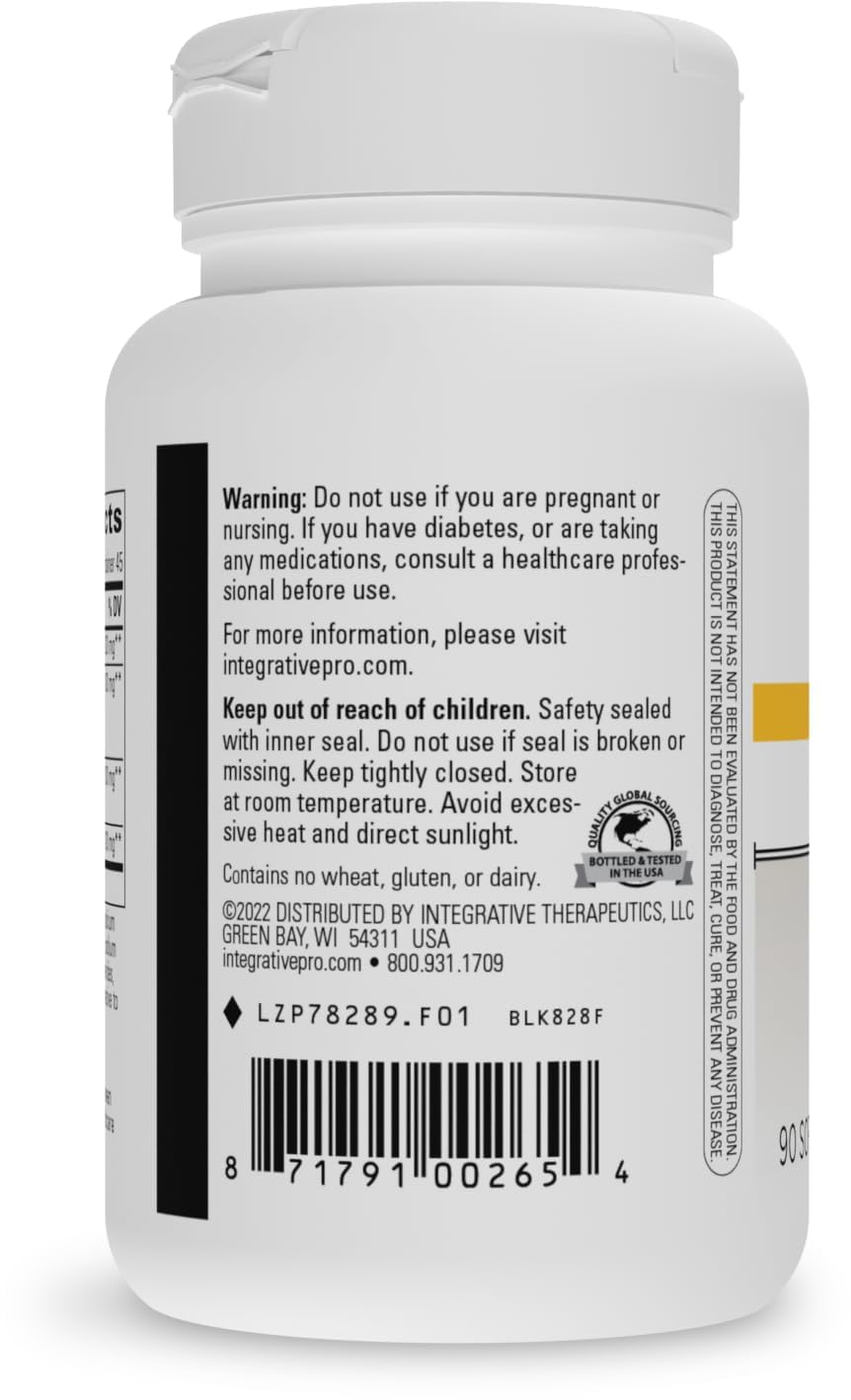 Goldenseal and peppermint notes in Y Formula herbal blend