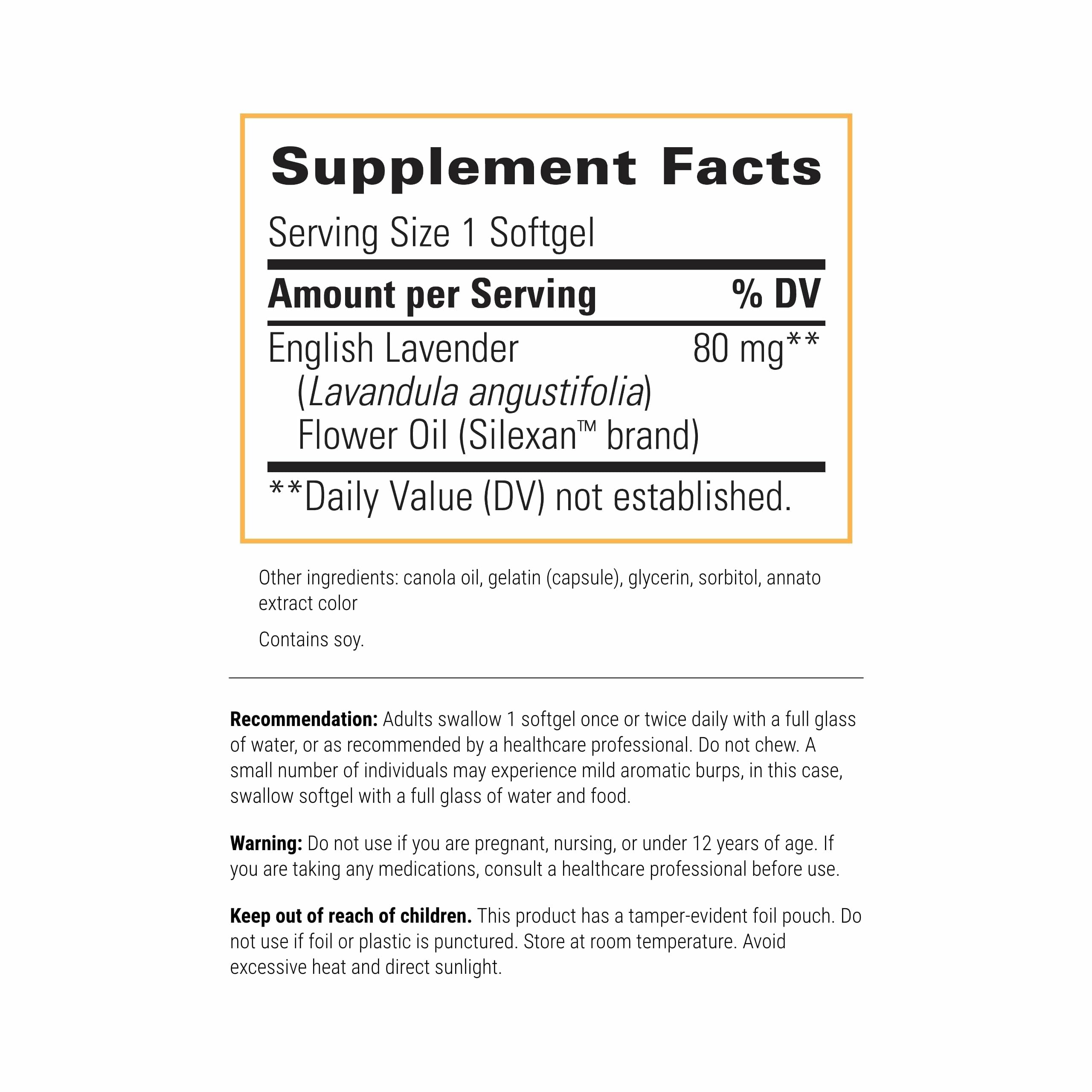 Integrative Therapeutics Lavela WS1265 bottle cap closeup shows simple dosing.