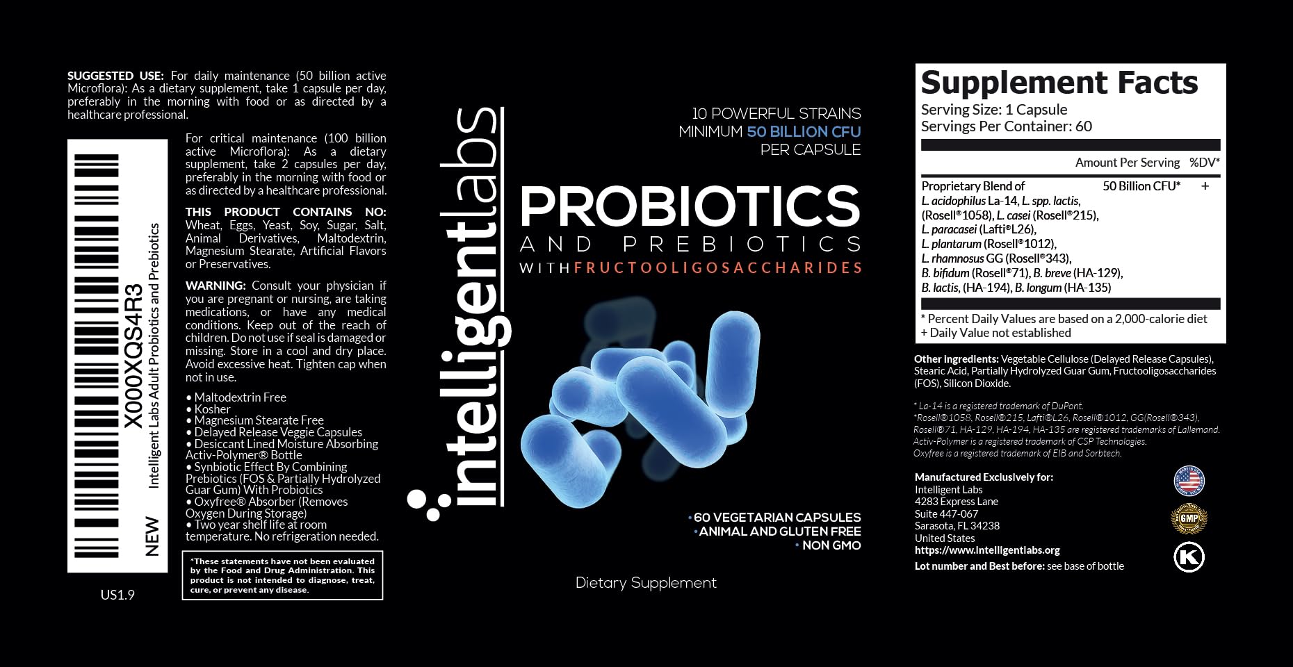 Intelligent Labs Activ-Polymer bottle design preserves potency