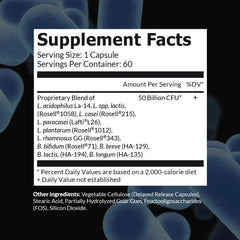 Intelligent Labs probiotic capsule closeup for easy daily intake