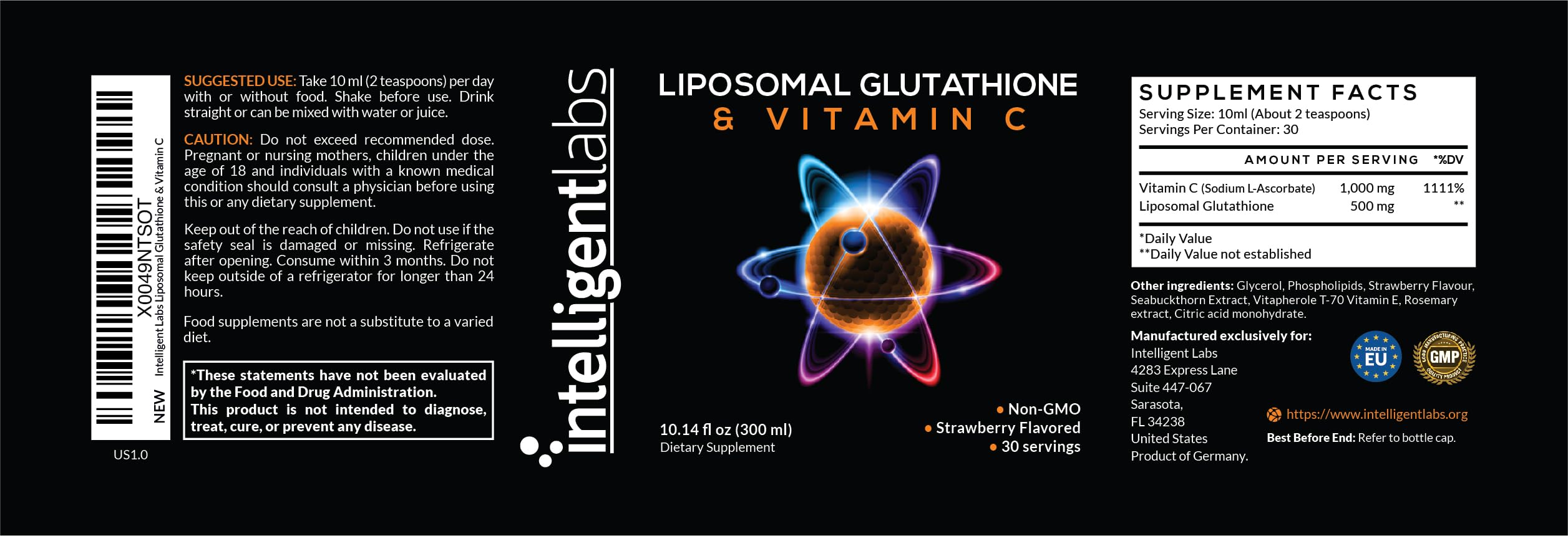 Intelligent Labs-taste-friendly-liquid demonstrates pleasant flavor and easy daily use.
