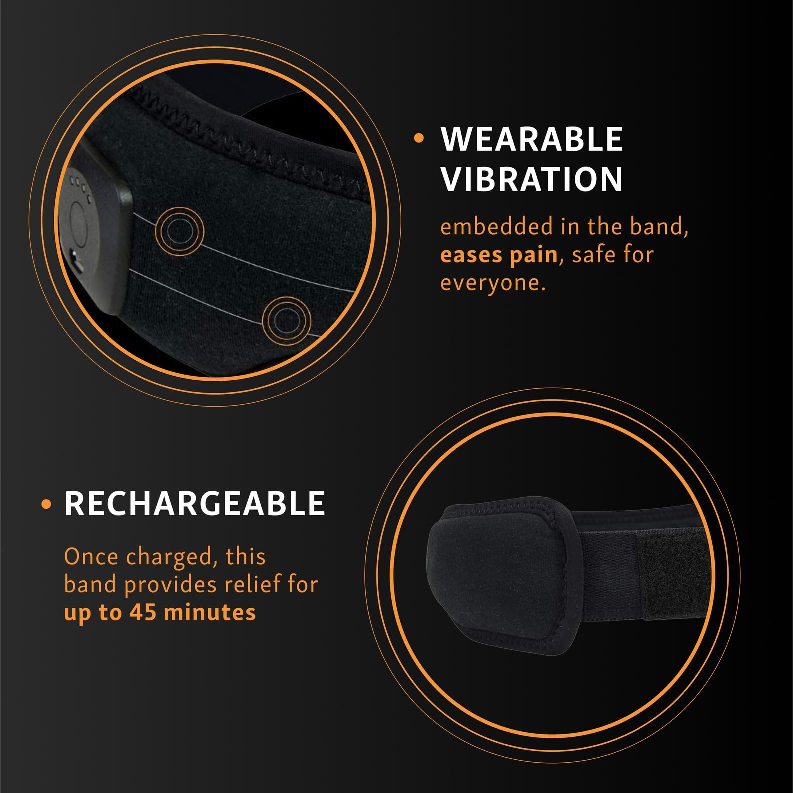 intellinetix Headache Band massager element removed for washing