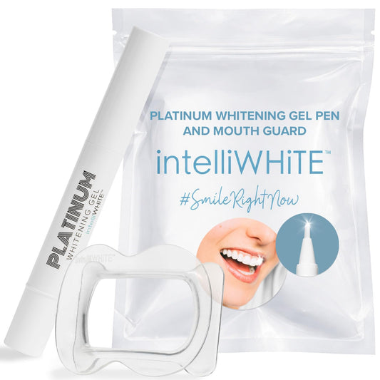 Intelliwhite Platinum packaging showcases at-home whitening kit options