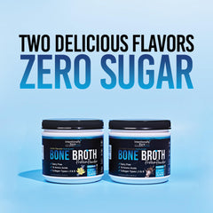 Intentionally Bare bone broth protein powder chocolate in a shaker after a workout