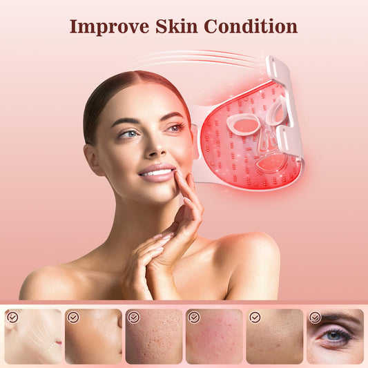 INTEO eye mask protects eyes during LED light treatment