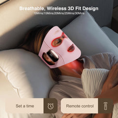 INTEO four mode color lights illustrating versatile therapy options for daily use.