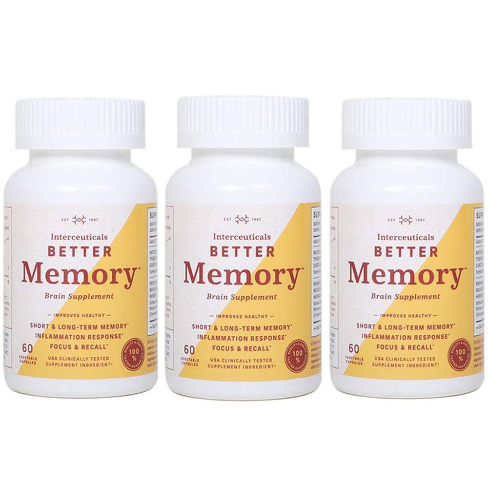 Interceuticals Better Memory Theracurmin bottle close-up highlights high absorption potential