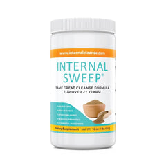Internal Sweep dual-action bottle supports gut balance with a convenient daily cleanse.