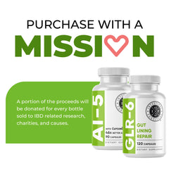 Intestinal Fortitude 30-day supply packaging promotes easy daily use