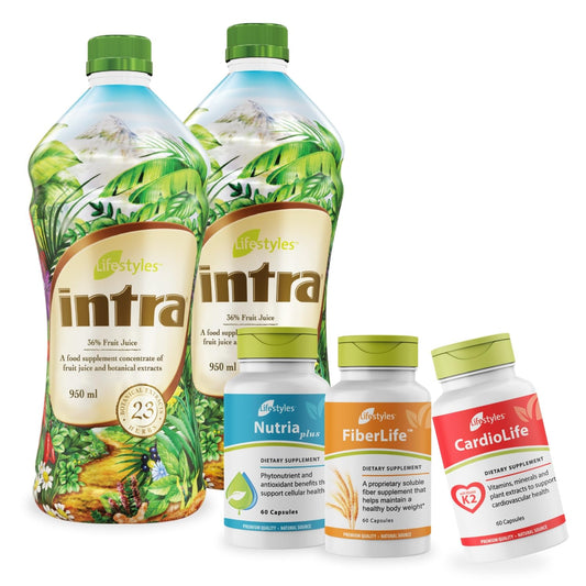 Intra BTP bundle front view for everyday wellness.
