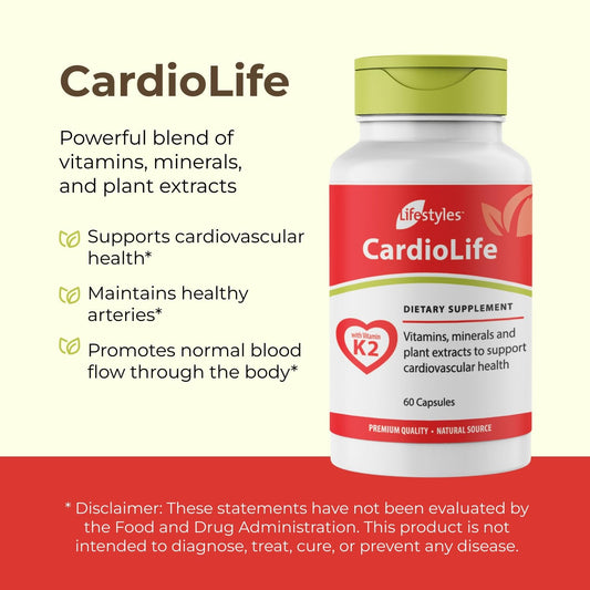 Intra CardioLife bottle pour demonstrating easy daily supplement use
