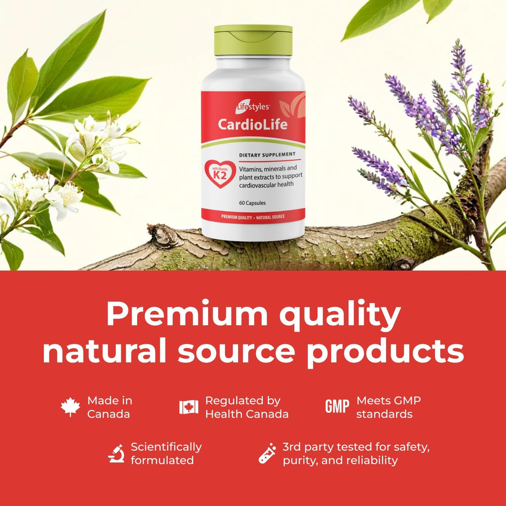 Intra CardioLife capsules shown on neutral backdrop