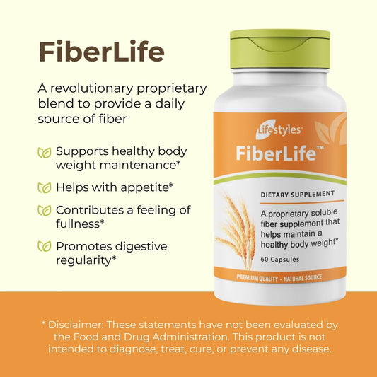 Close-up of Intra FiberLife capsules for convenient daily fiber support.