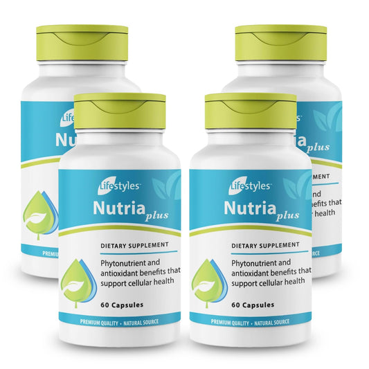 Intra NutriaPlus bottle with capsules for daily antioxidant support