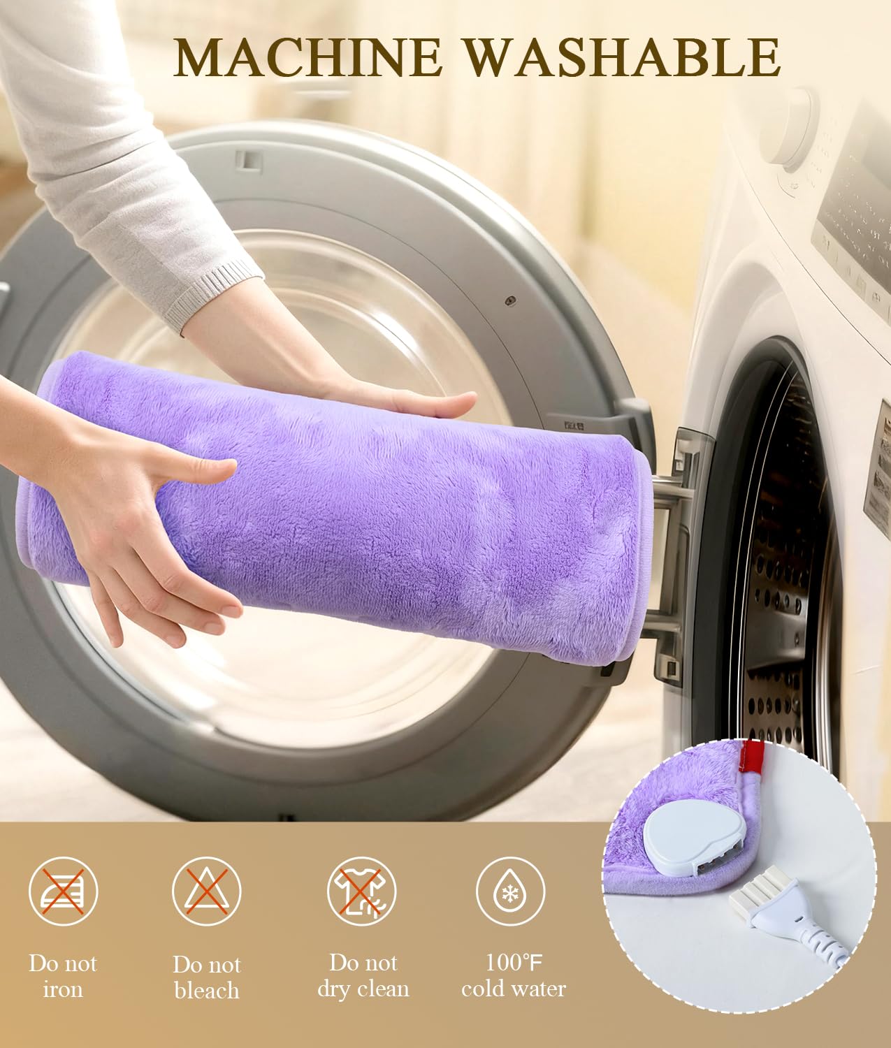 InVarme cramp relief use cases across back, neck, and shoulders.