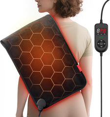 InVarme far infrared heating pad with graphene 3S for quick, deep warmth.