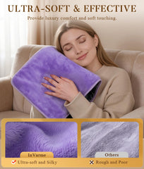 InVarme far infrared warmth action soothes tense muscles with gentle heat.