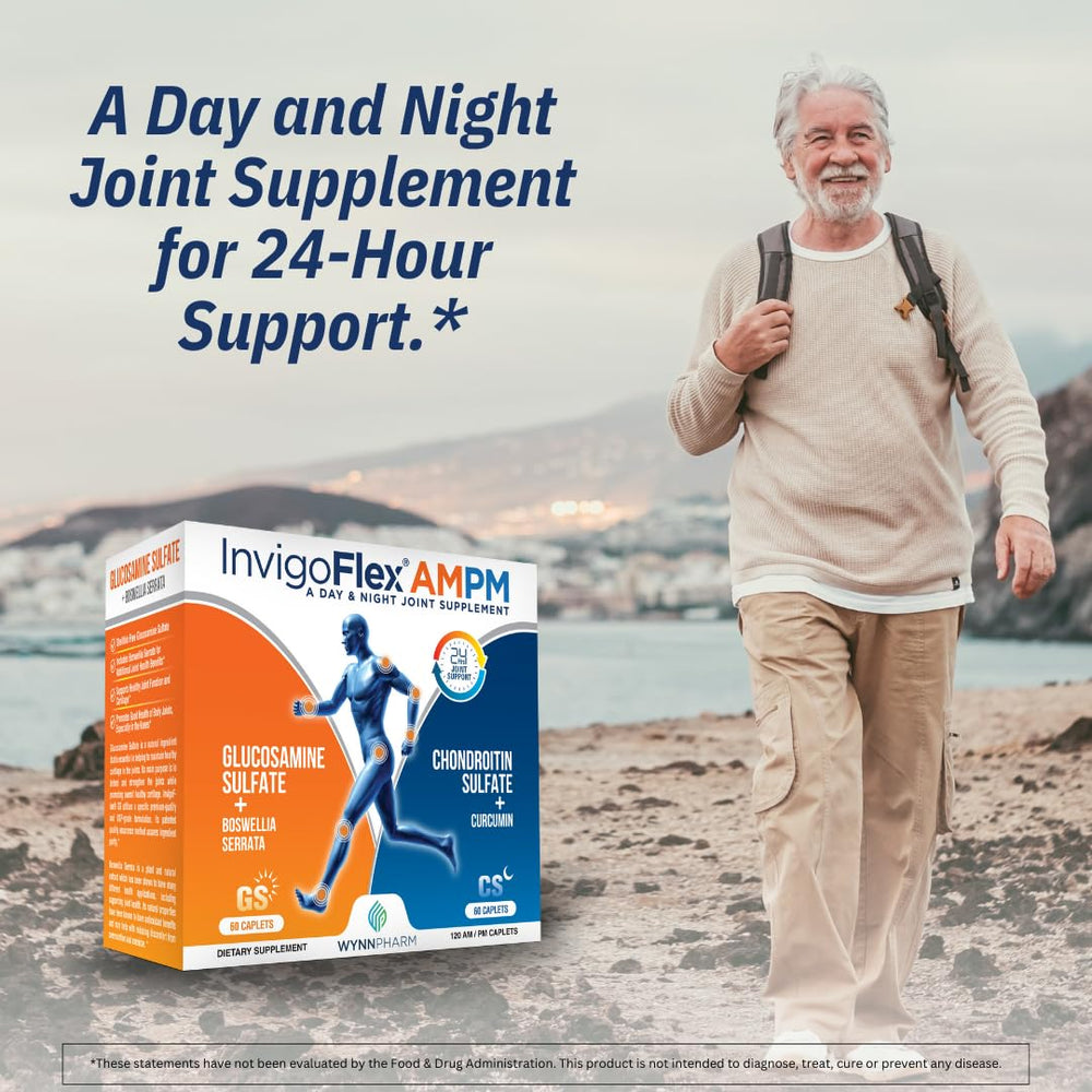 INVIGOFLEX curcumin-boswellia botanicals highlighting natural joint comfort