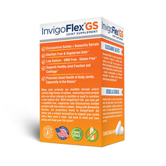 INVIGOFLEX GS bottle on desk fits everyday wellness routines