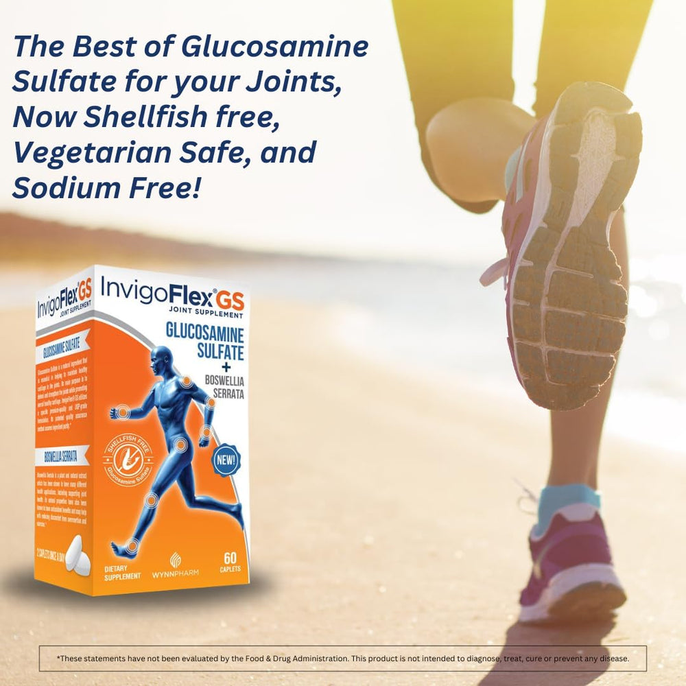INVIGOFLEX GS bottle pour demonstrates easy daily dosage
