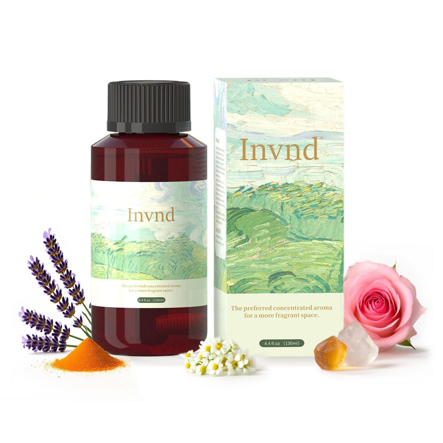 Invnd White Tea Aroma Oil bottle for premium diffuser use