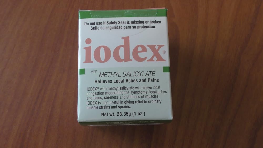 IODEX BAAR product displayed on a counter for easy access.