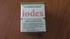 IODEX BAAR product displayed on a counter for easy access.