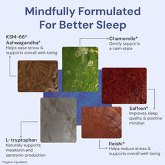 ION Chamomile saffron magnesium theanine packet fosters relaxation before bed