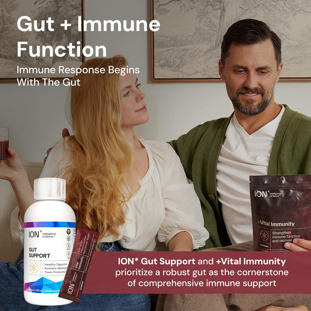 ION Travel-friendly immunity drink packets for on-the-go wellness