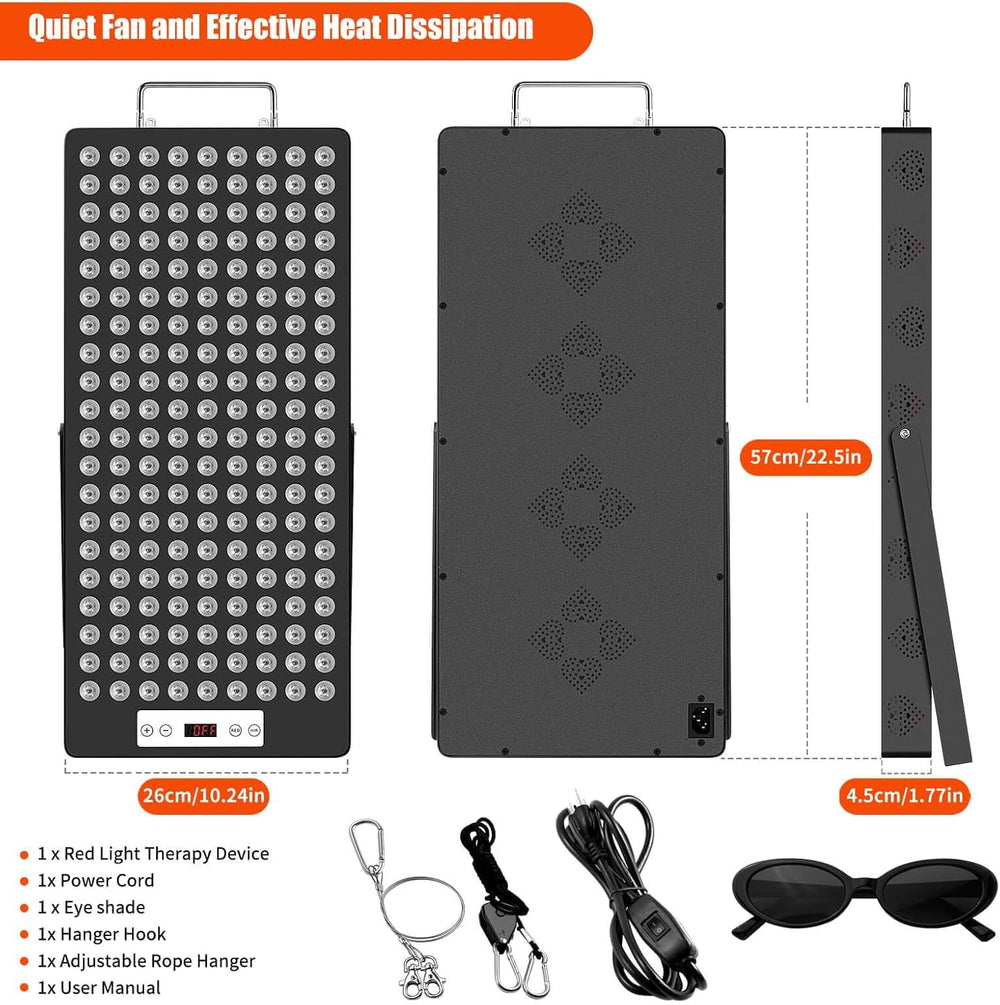 iPlantop red light panel in‑room use demonstrates convenient home therapy setup