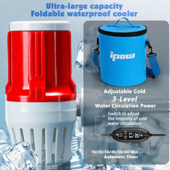 IPOW compact design with integrated handle for easy transport.