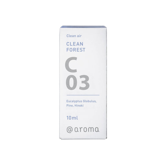 IPPINKA Clean Forest bottle closeup highlights pine and hinoki notes for a calming mood