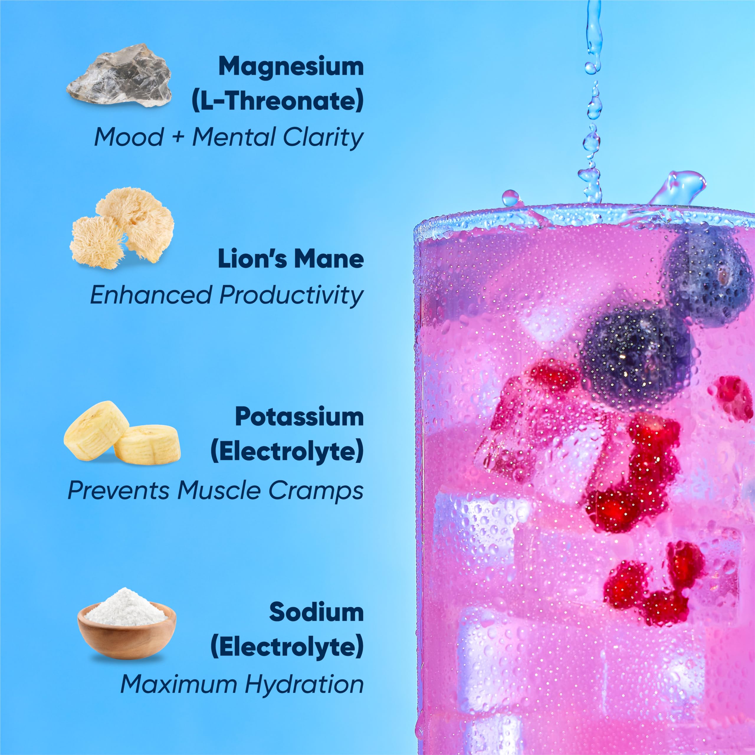 IQBAR IQMIX lemon-lime front-pack for refreshing hydration