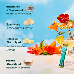 IQMIX Piña Colada flavor provides refreshing hydration with taste.