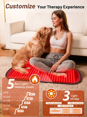 IRELEX smart control and timer simplify red light therapy sessions.