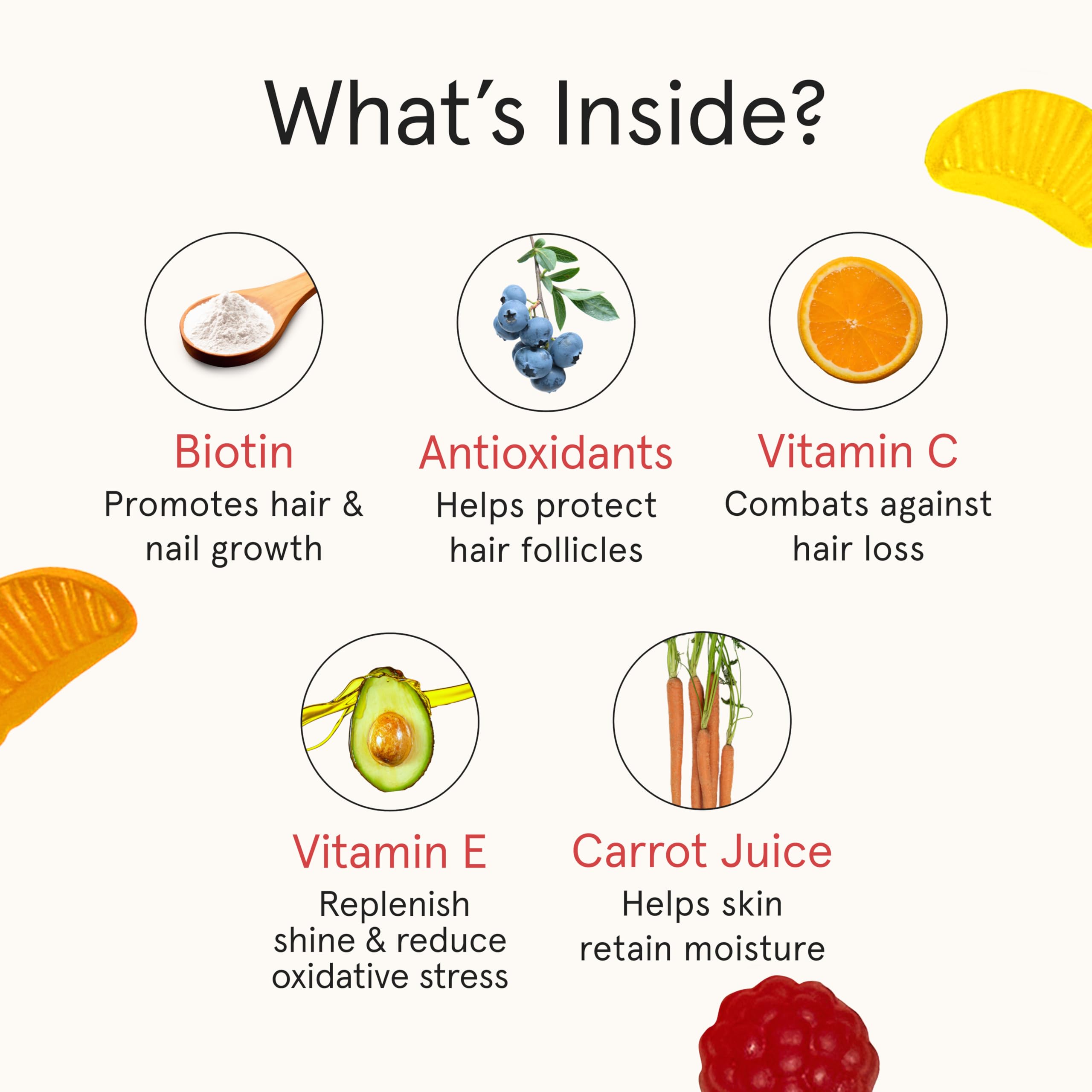 iRestore Biotin Gummies bottle closeup emphasizing vegan formula