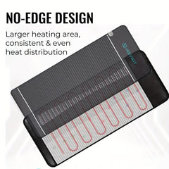 Soft cotton cover protecting the mat from moisture and stains.