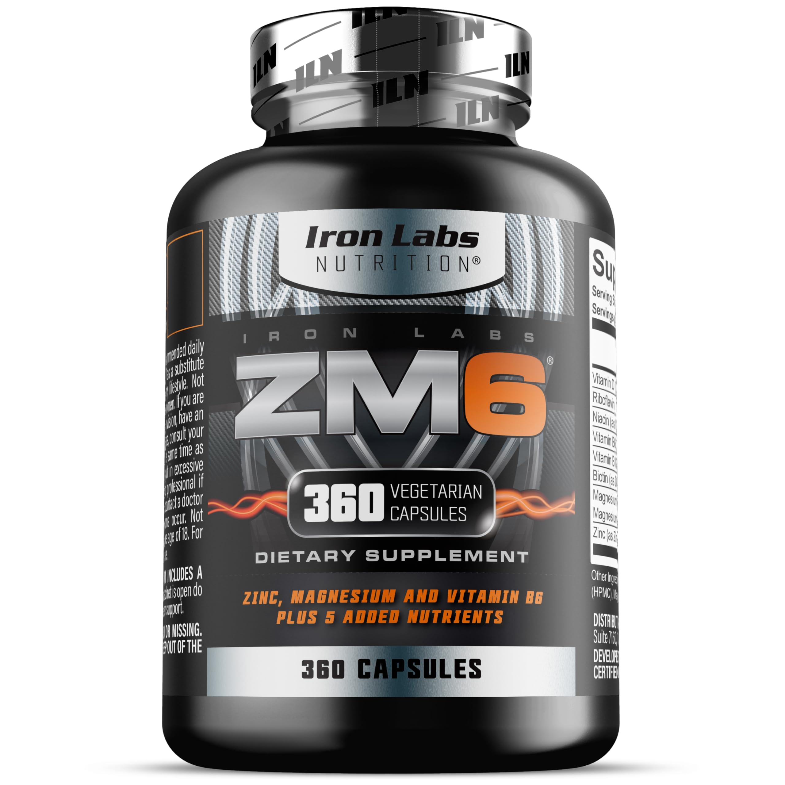 Iron Labs ZM6 bottle in hand emphasizes portability for on-the-go use.