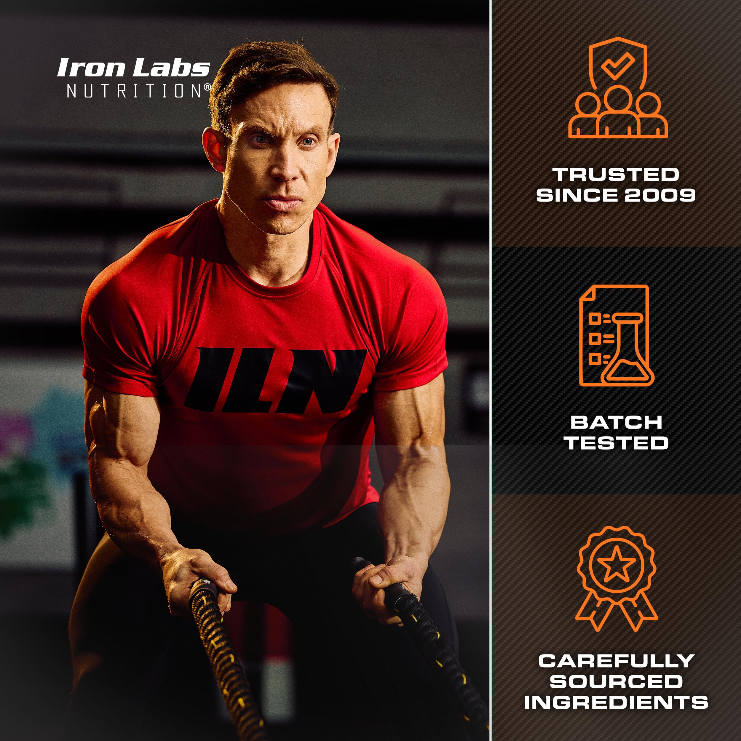 Iron Labs ZM6 daily-dose measure demonstrates simple consumption routine.