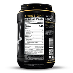 IRONWRX whey iso scoop dispense for quick, clean mixes after training.